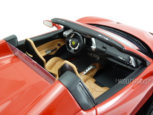 Ferrari 488 Spider Beige Interior 1 12 Bbr1206b1 Bbr
