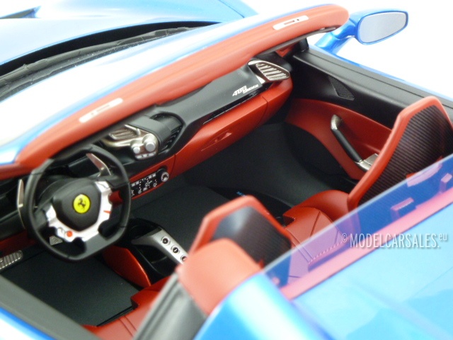 Ferrari 488 Spider Red Interior 1 12 Bbr1206a1 Bbr