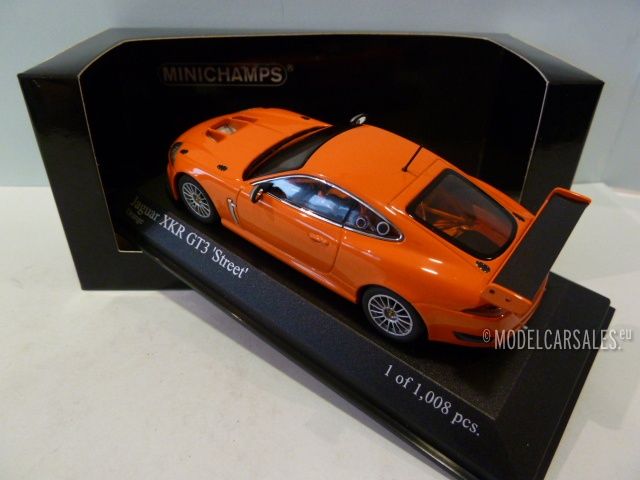 Jaguar XKR GT3 Street Orange 1:43 400081394 MINICHAMPS ...