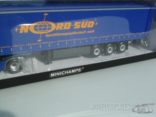 Mercedes-benz Axor & Side Curtain Trailer