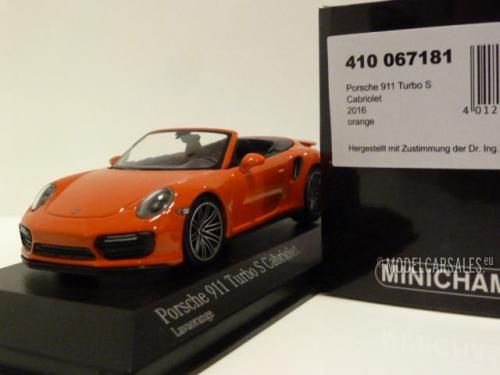 Porsche 911 (991.2) Turbo S Cabriolet